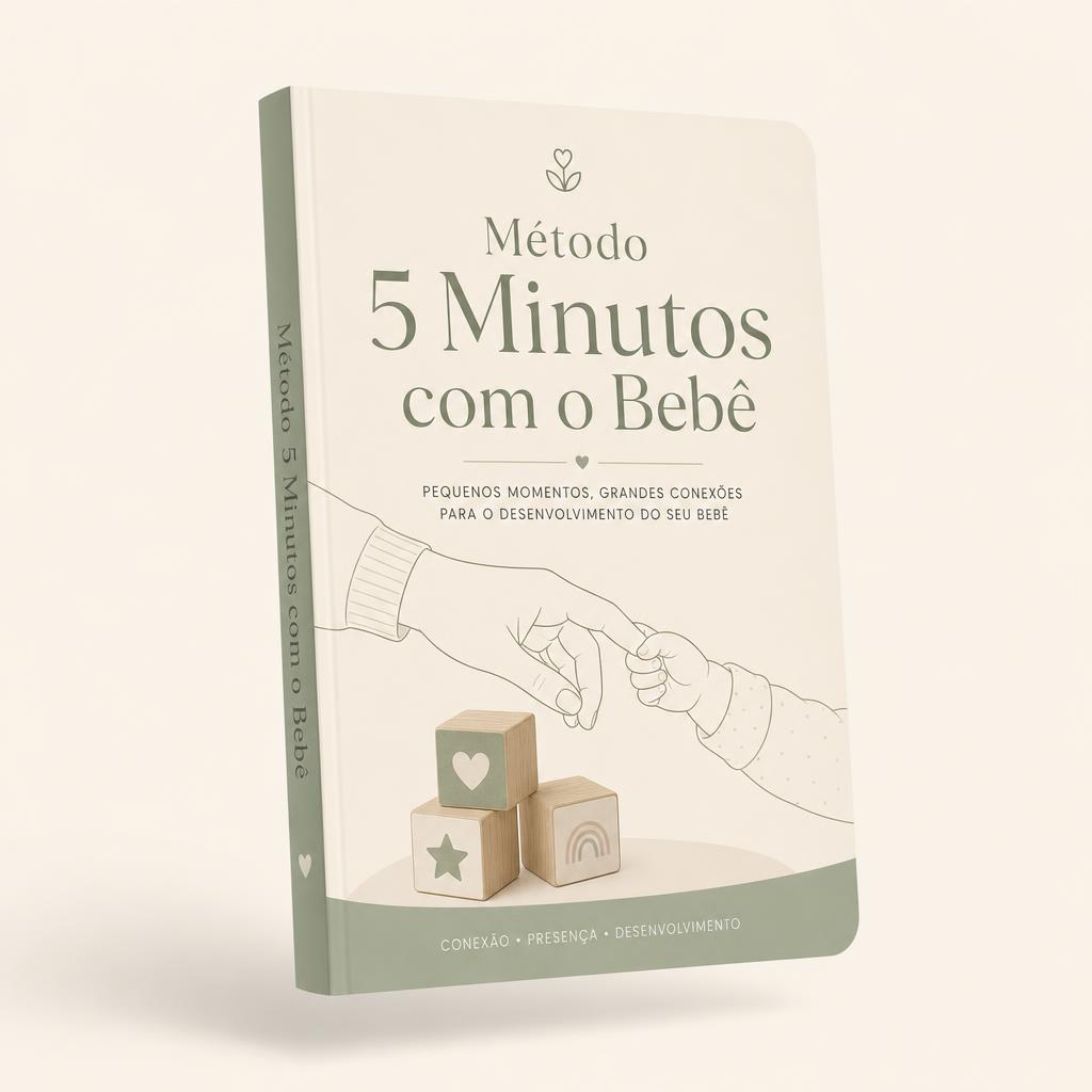Capa do ebook Método 5 Minutos com o Bebê